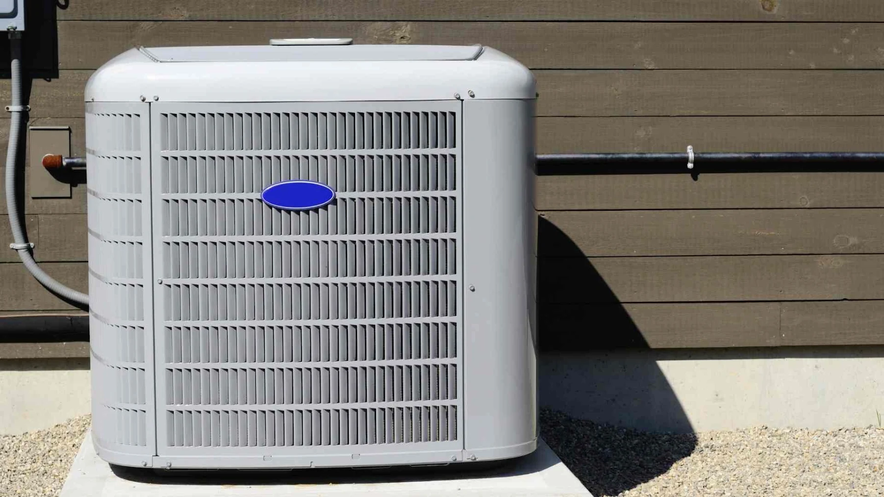 A home HVAC unit